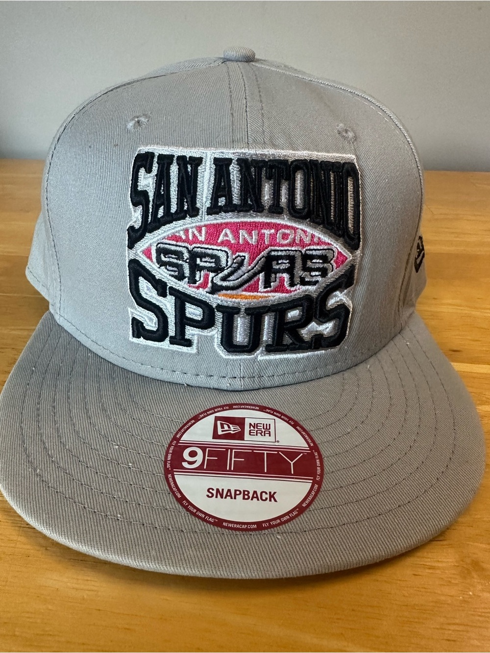 New Era San Antonio Spurs Gray 9FIFTY Snapback Hat